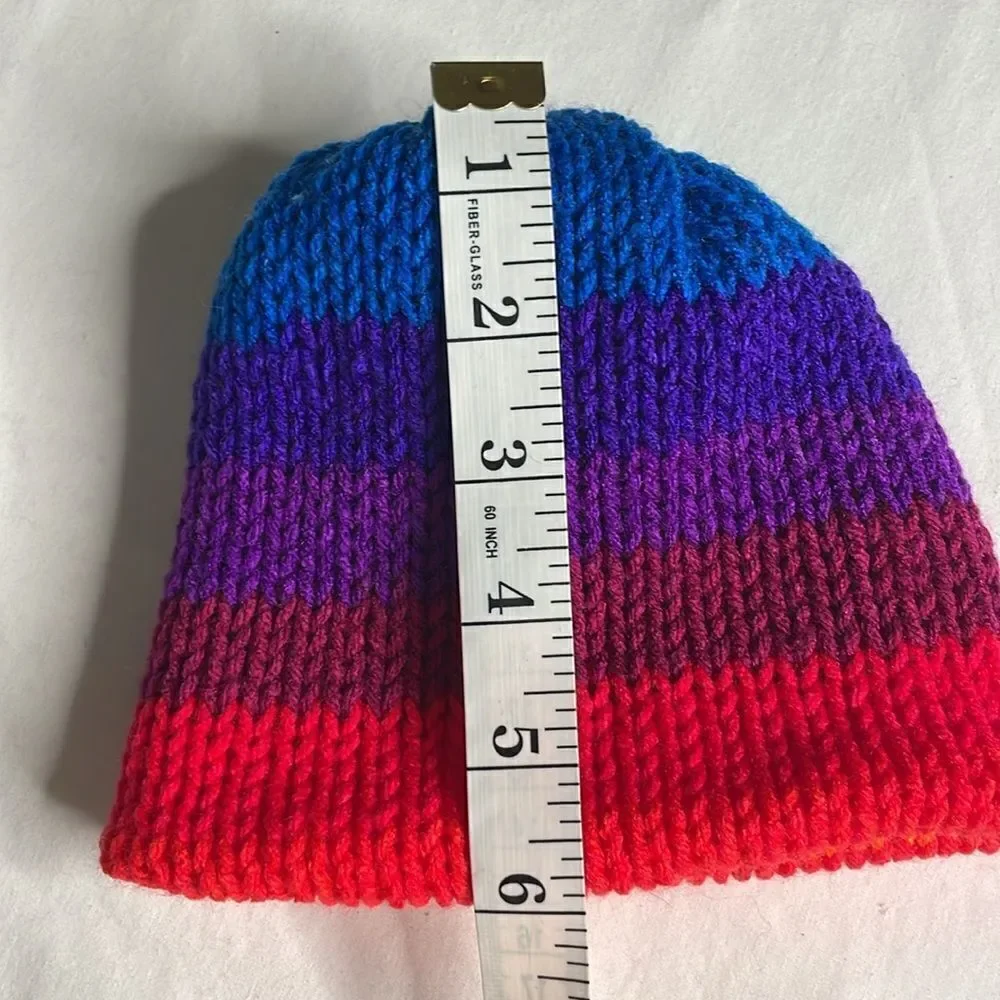 Adorable Reversible Baby Beanie Hat Bright & Cheery